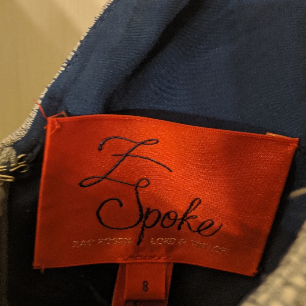 Blue Zac Posen Dress